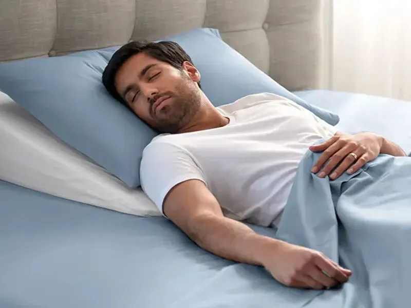 اهمیت نحوه خوابیدن بعد از ایمپلنت دندان